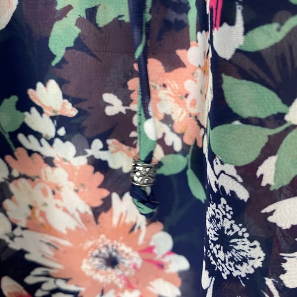 Zac & Rachel Floral Lace Boho Top size 2X - Picture 7 of 12